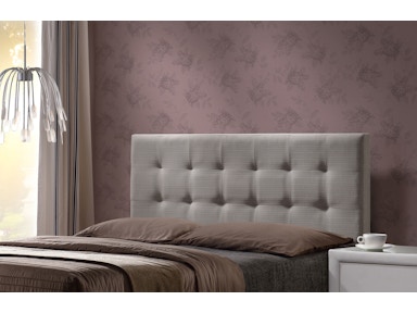 Hilale Furniture Bedroom Duggan Bed King Rails Included Light Duggan Upholstered Headboard Queen