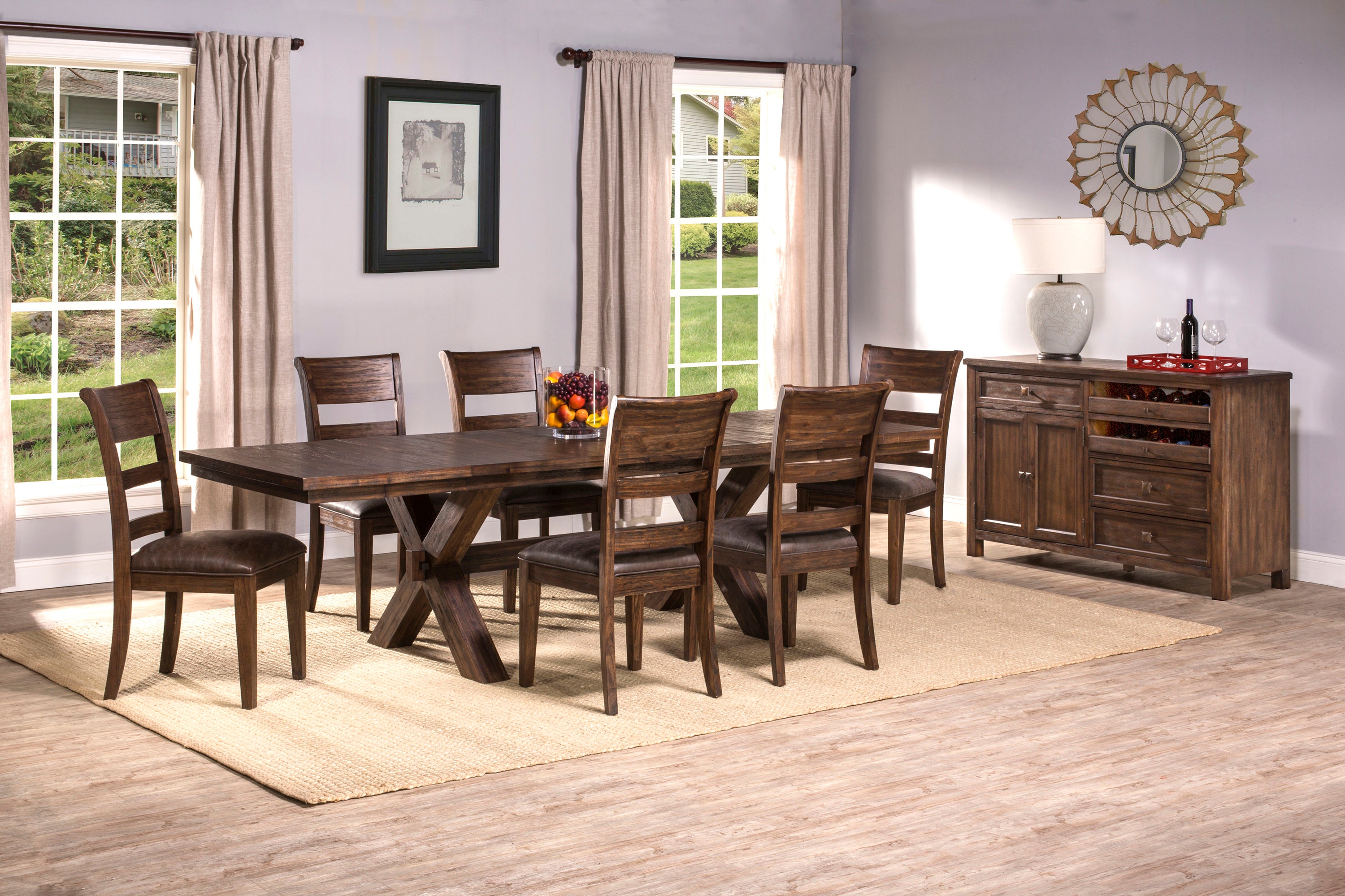 Hillsdale Furniture Dining Room Park Avenue Dining Table 4187DT - Kamin ...