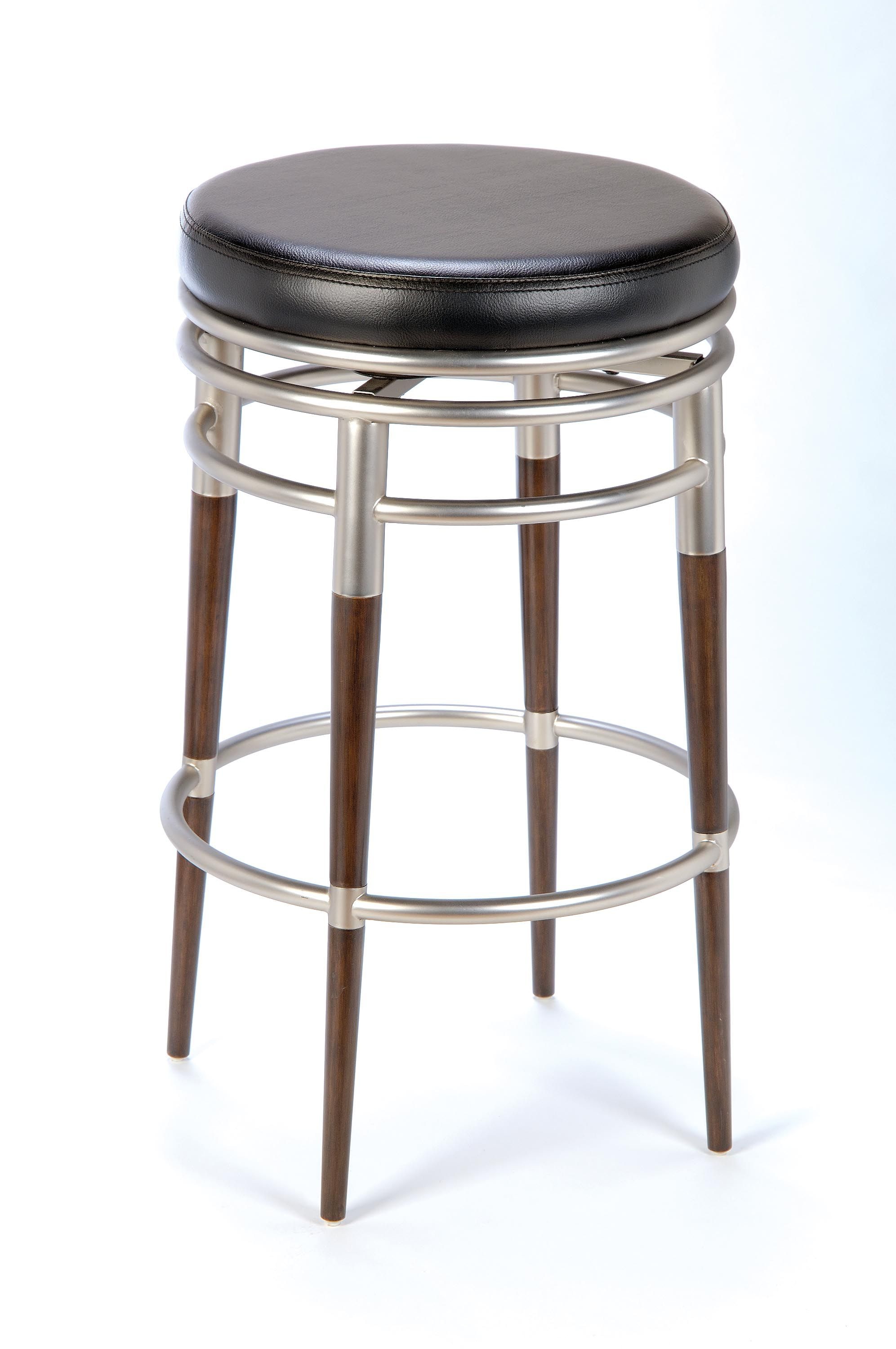 Salem Backless Swivel Counter Stool