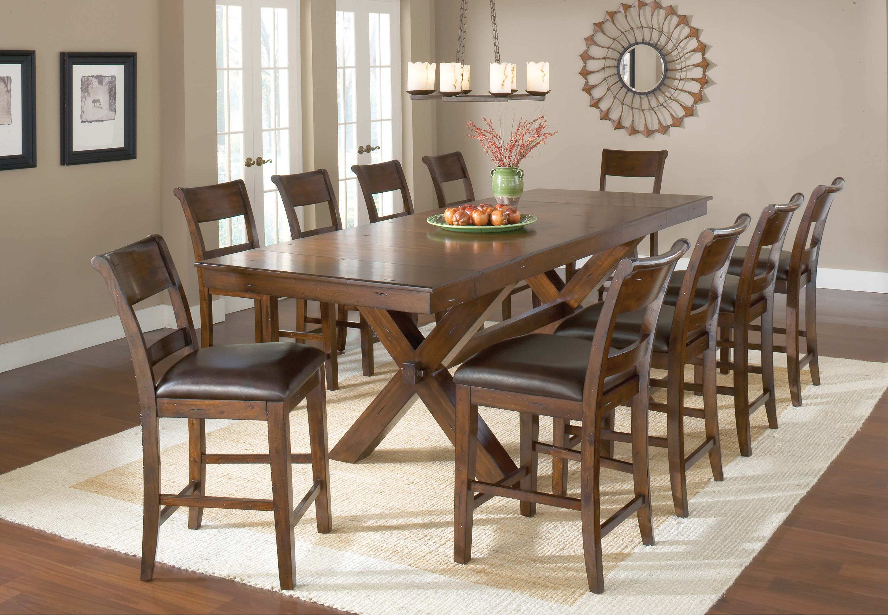 11 piece discount dining table set