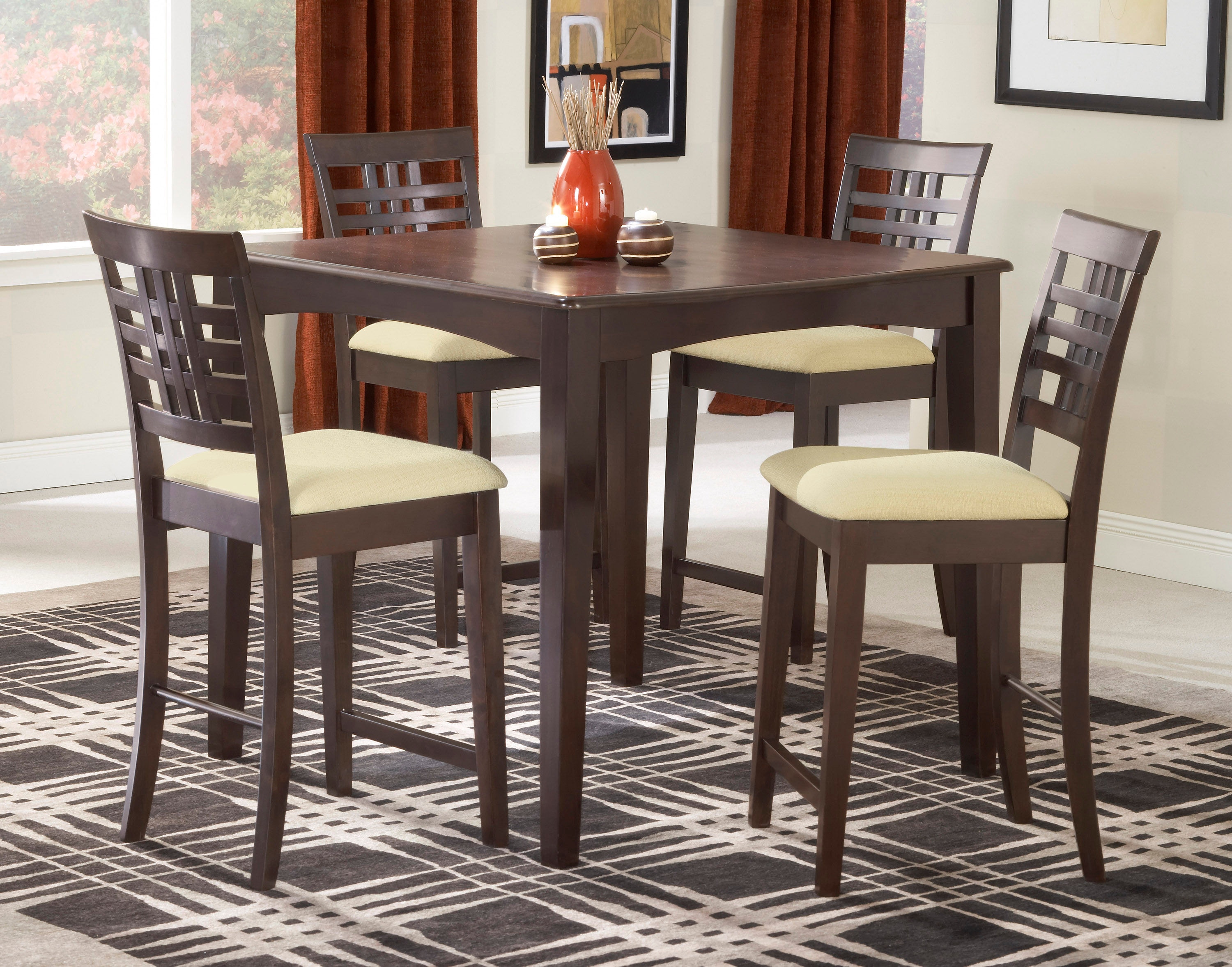 rc willey counter height dining sets