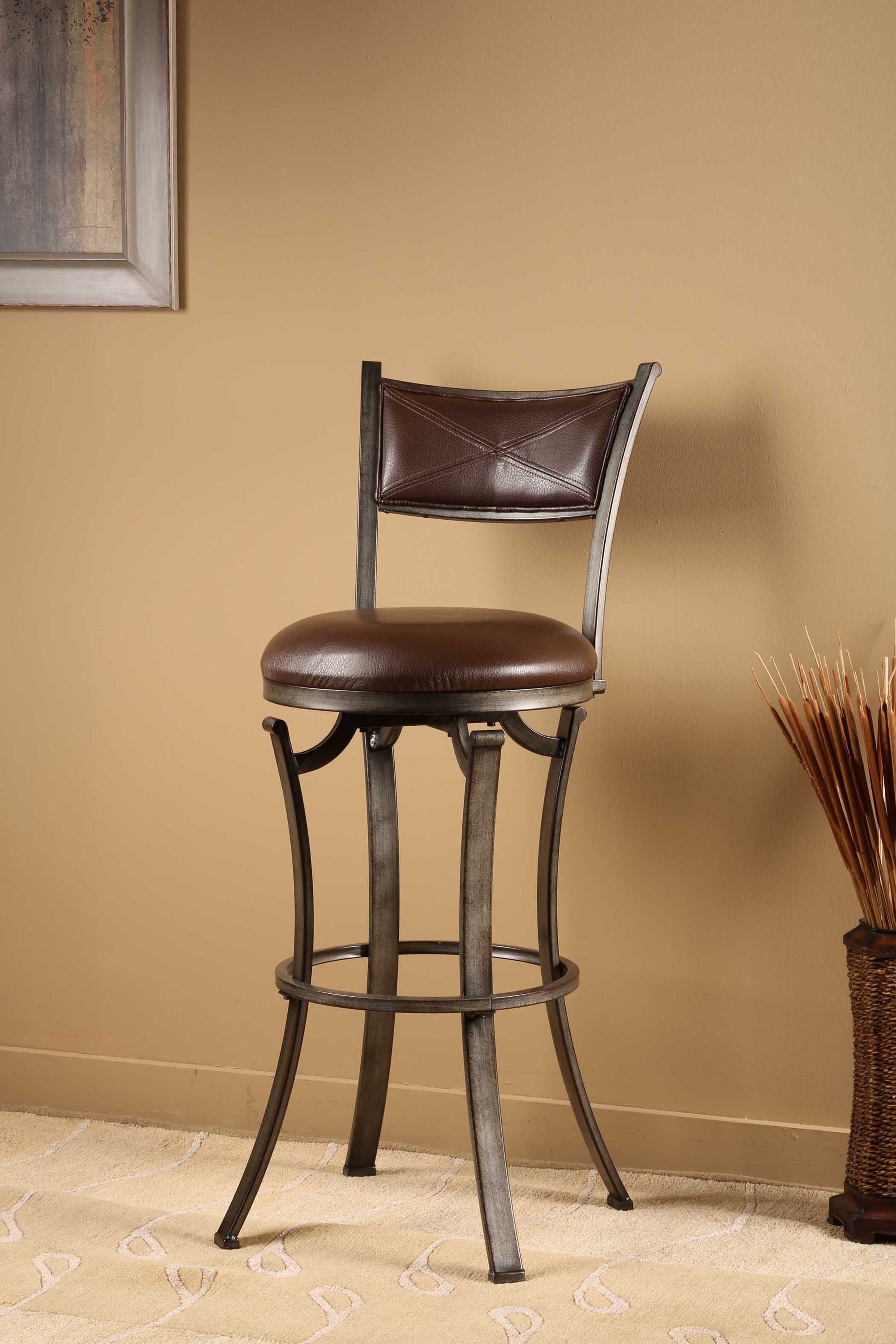 Retailer Hillsdale Indoor / Outdoor Kent Swivel Stool