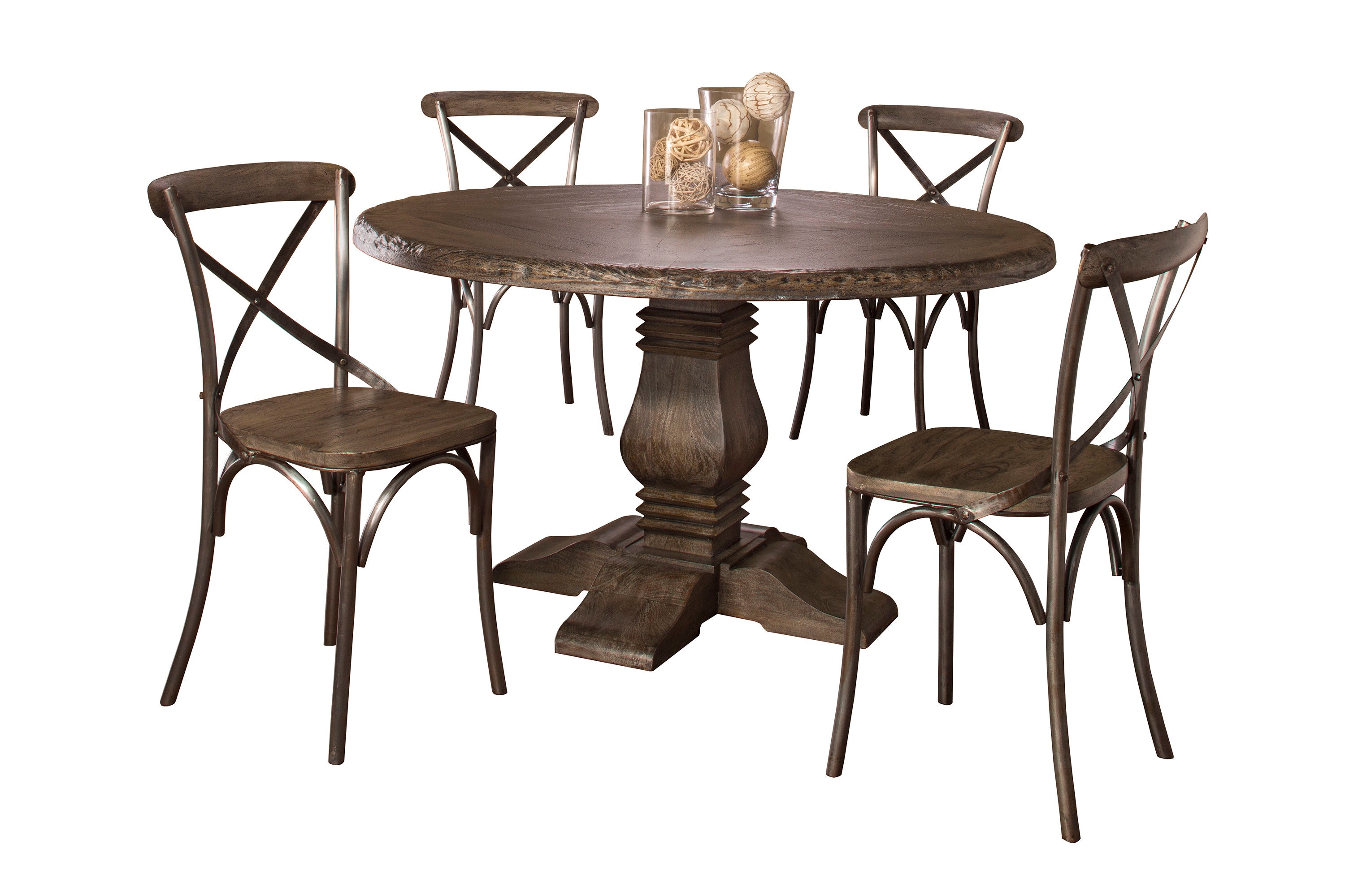 round back dining set