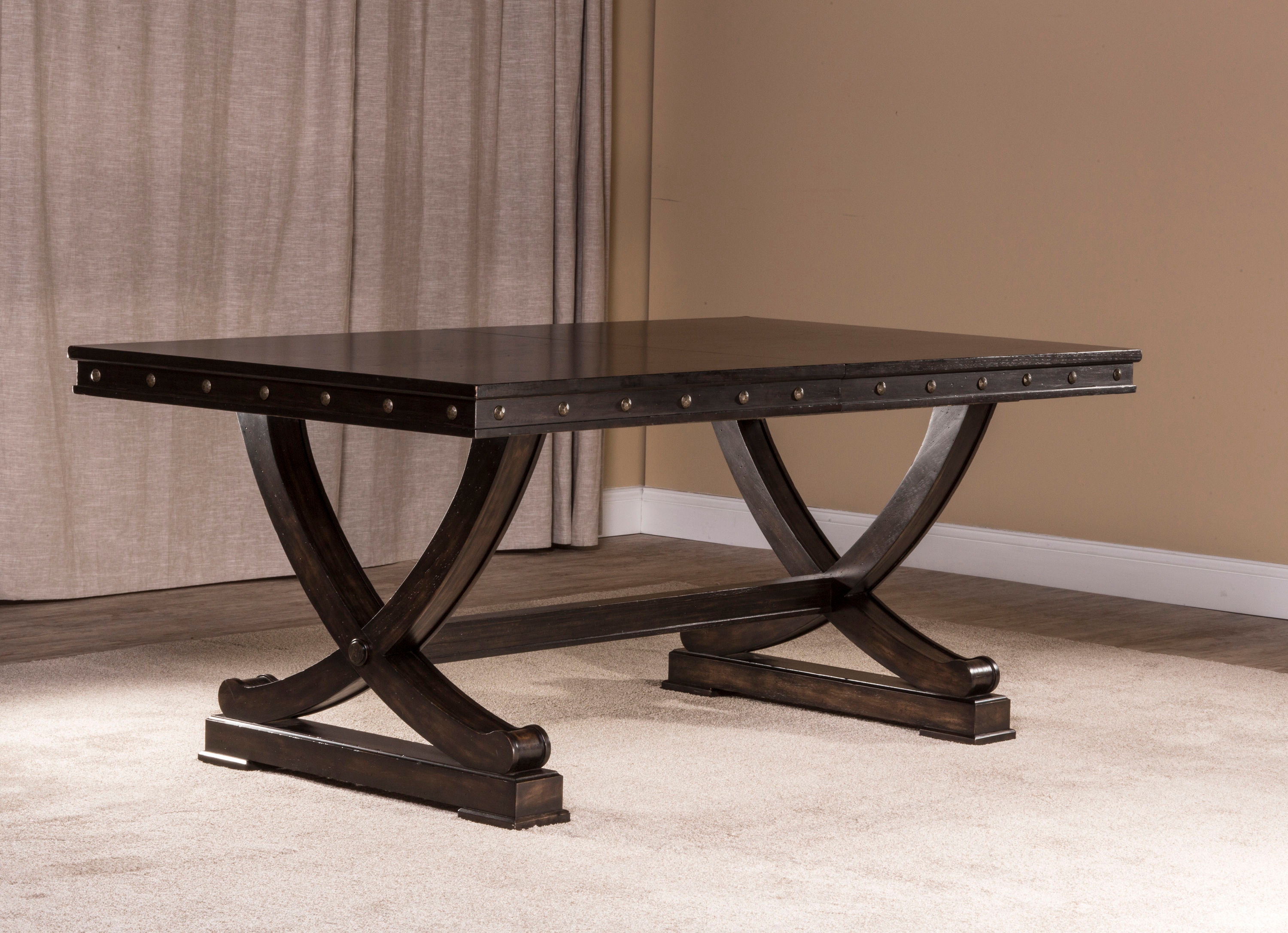 Hillsdale Furniture Dining Room Santa Fe Trestle Dining Table 5890