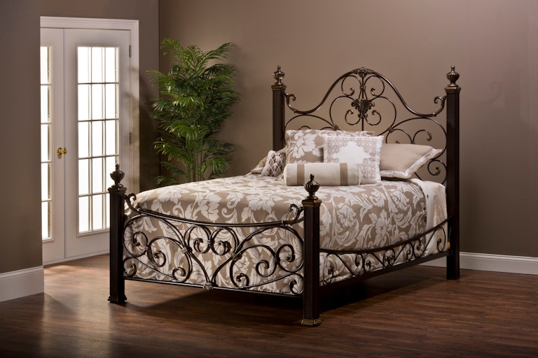 Hillsdale Furniture Bedroom Mikelson Bed Set - Queen - with Rails