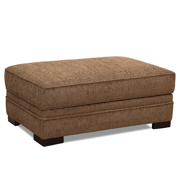 Huntington House Living Room Ottoman 710064 Carol House Furniture