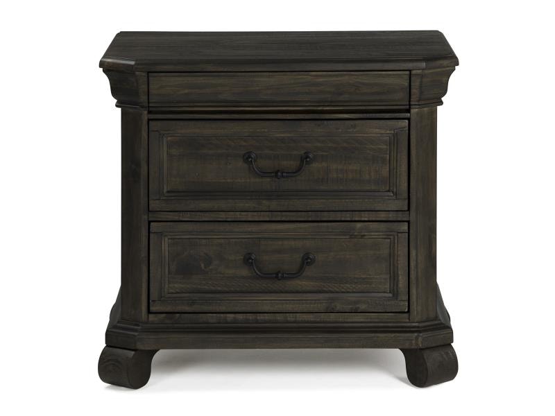 nightstand with touch lighting