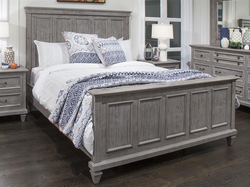 Magnussen Home Bedroom Complete King Panel Bed B4352-64 - Carol