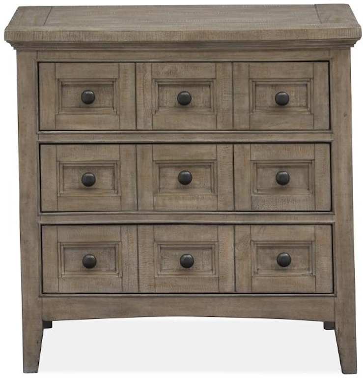 Magnussen Home Bedroom Small Drawer Nightstand (No Touch Lighting Control)  B4805-06 B4805-06