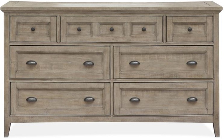 Magnussen Furniture Paxton Place Small Drawer Nightstand in Dovetail Grey  B4805-06