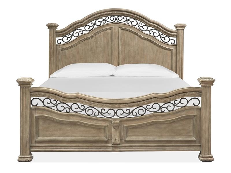 cal king bed rails