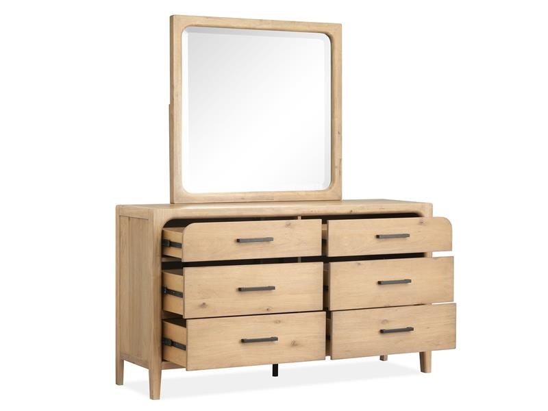 Magnussen Home Bedroom Double Drawer Dresser B5684-22 | Hickory ...