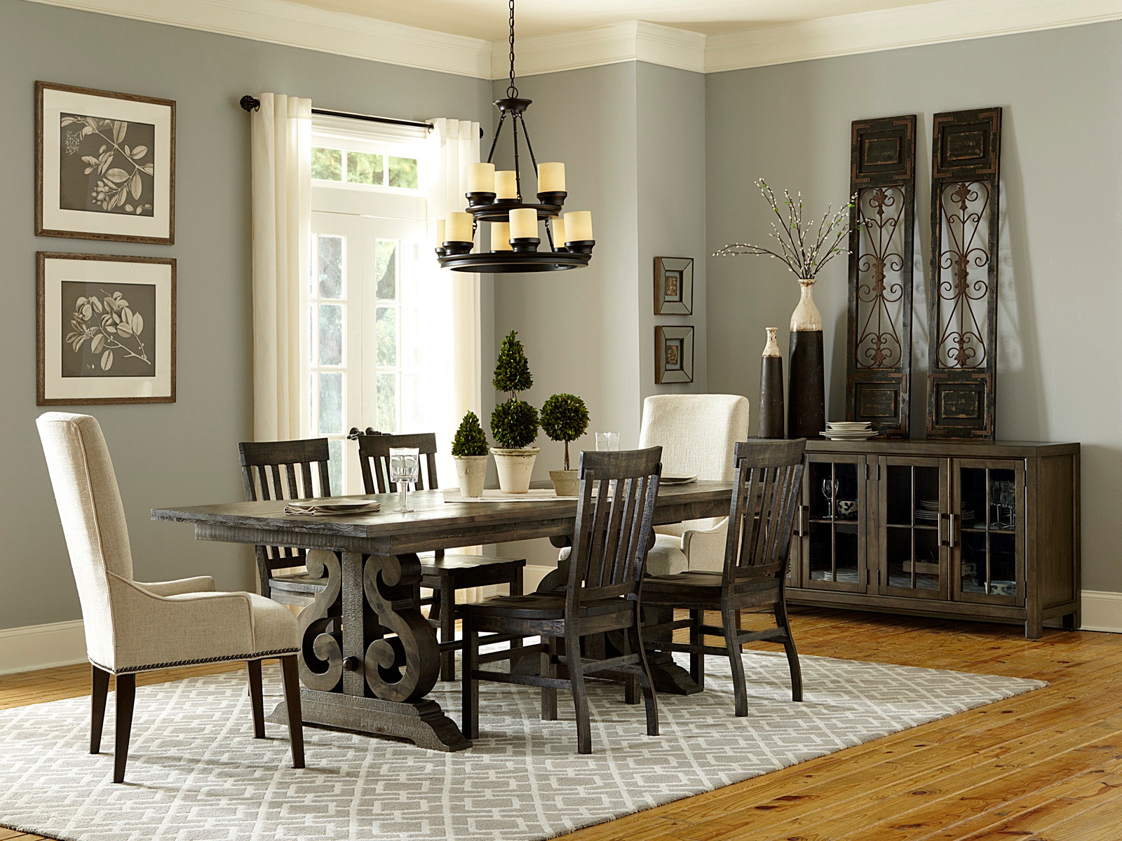 Magnussen Home Casual Dining Bench with Back D2491-79 - Carol