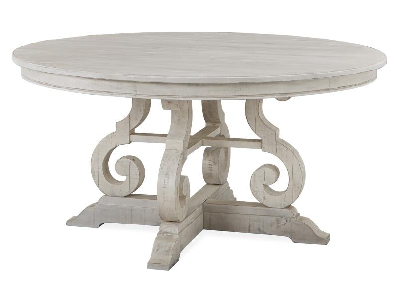 60 round wood dining table