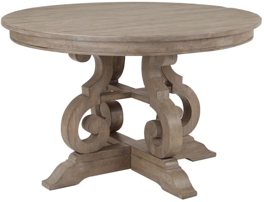Magnussen Home Dining Room Wood 48 Round Dining Table Top Su Skaff Furniture Carpet One Floor