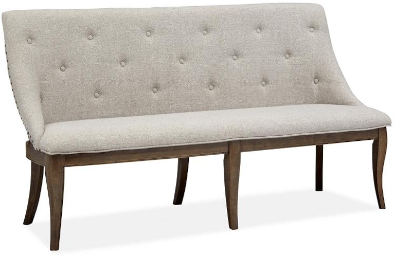 Magnussen Home Roxbury Manor Bench With Upholstered Seat And Back D5011-78 508398747