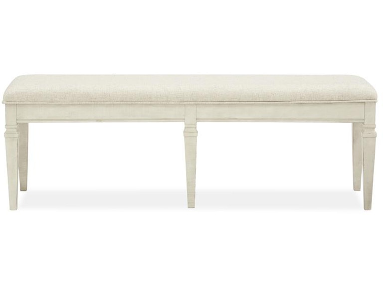 Magnussen Home Newport Bench With Upholstered Seat D5430-68 755431327