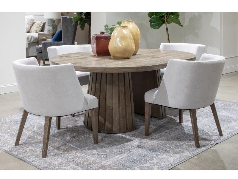 Magnussen Home Casual Dining Round Dining Table D561224 Kamin