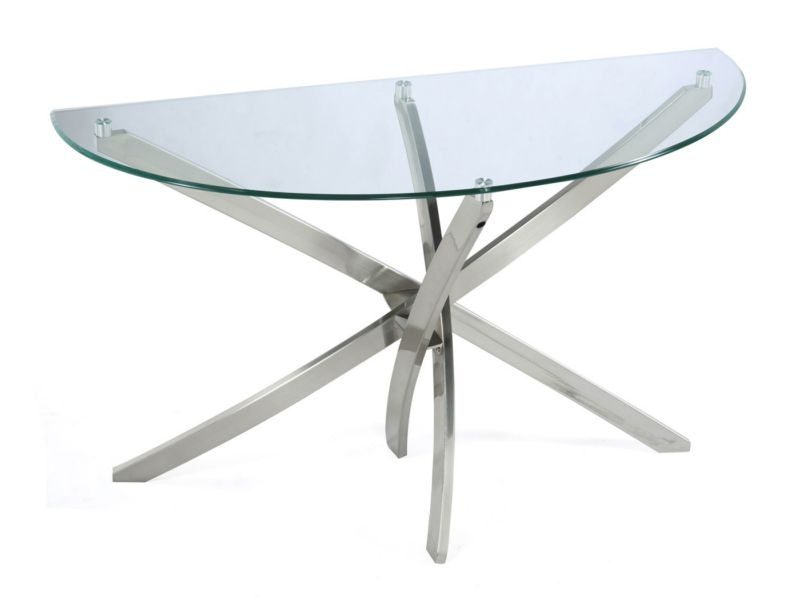 Magnussen Home Demilune Sofa Table T2050-75