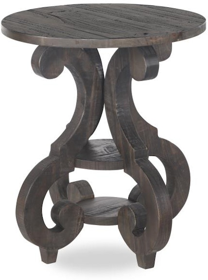 Magnussen Home Bellamy Round End Table T2491-35 MGT2491-35