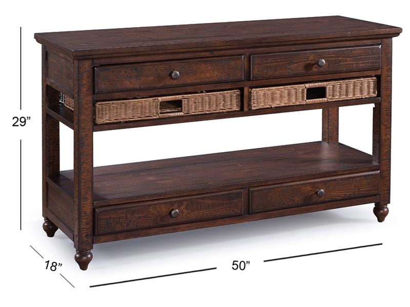Magnussen Home Sofa Table T3521-73 - Thumbnail 2