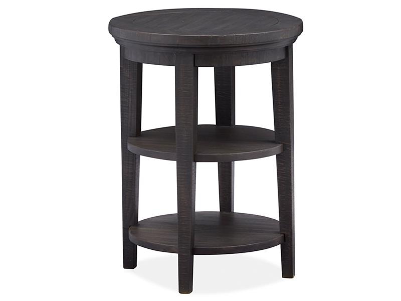 Magnussen Home Westley Falls Round Accent End Table - Thumbnail 3