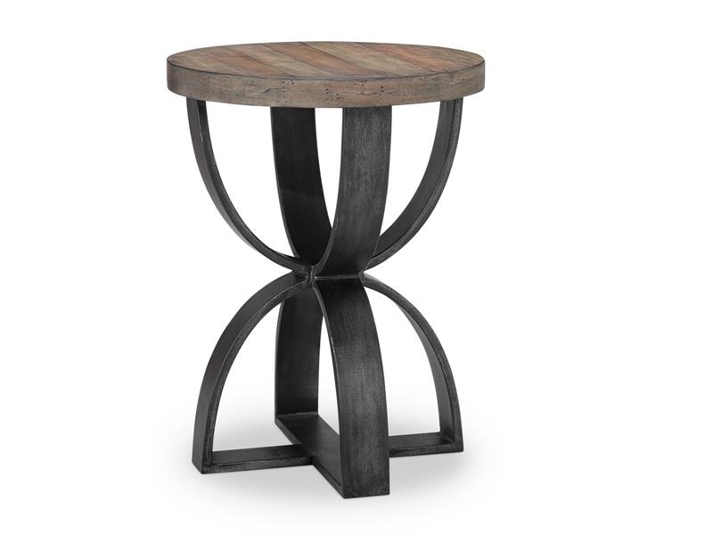 magnussen round end table