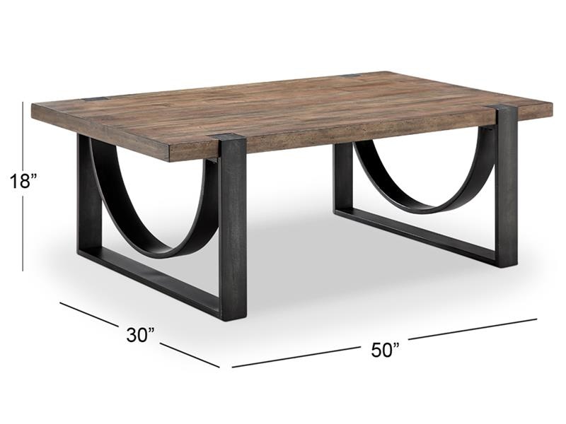 Magnussen Home Living Room Rectangular Cocktail Table T4635 43 Carol House Furniture Maryland