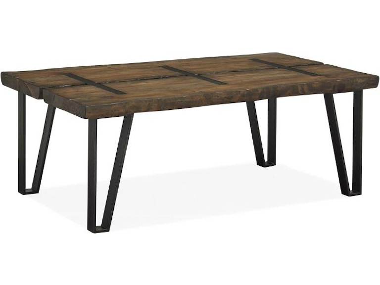 Magnussen Home Dartmouth Live Edge Cocktail Table T4904-43 063194680