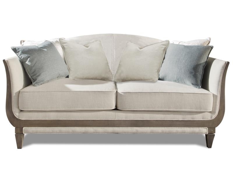 Magnussen Home Living Room Ivory Loveseat U408230091 Robinson