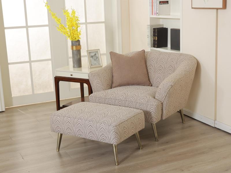 Magnussen Home Living Room Accent Chair Praline U4540 50 902 Anna s Home Furnishings