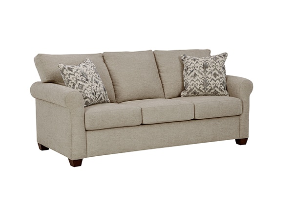 Overnight Sofa Living Room Queen Sleeper 10950 Rider Furniture