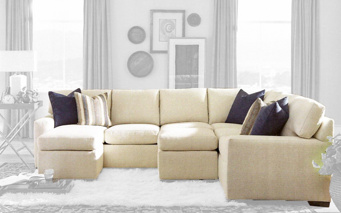 Overnight Sofa Living Room Sectional 503Sectional Rider Furniture Princeton, South Brunswick