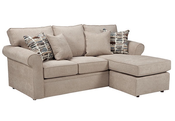 Overnight Sofa Living Room Queen Sleeper/Chaise 5690 Kamin Furniture