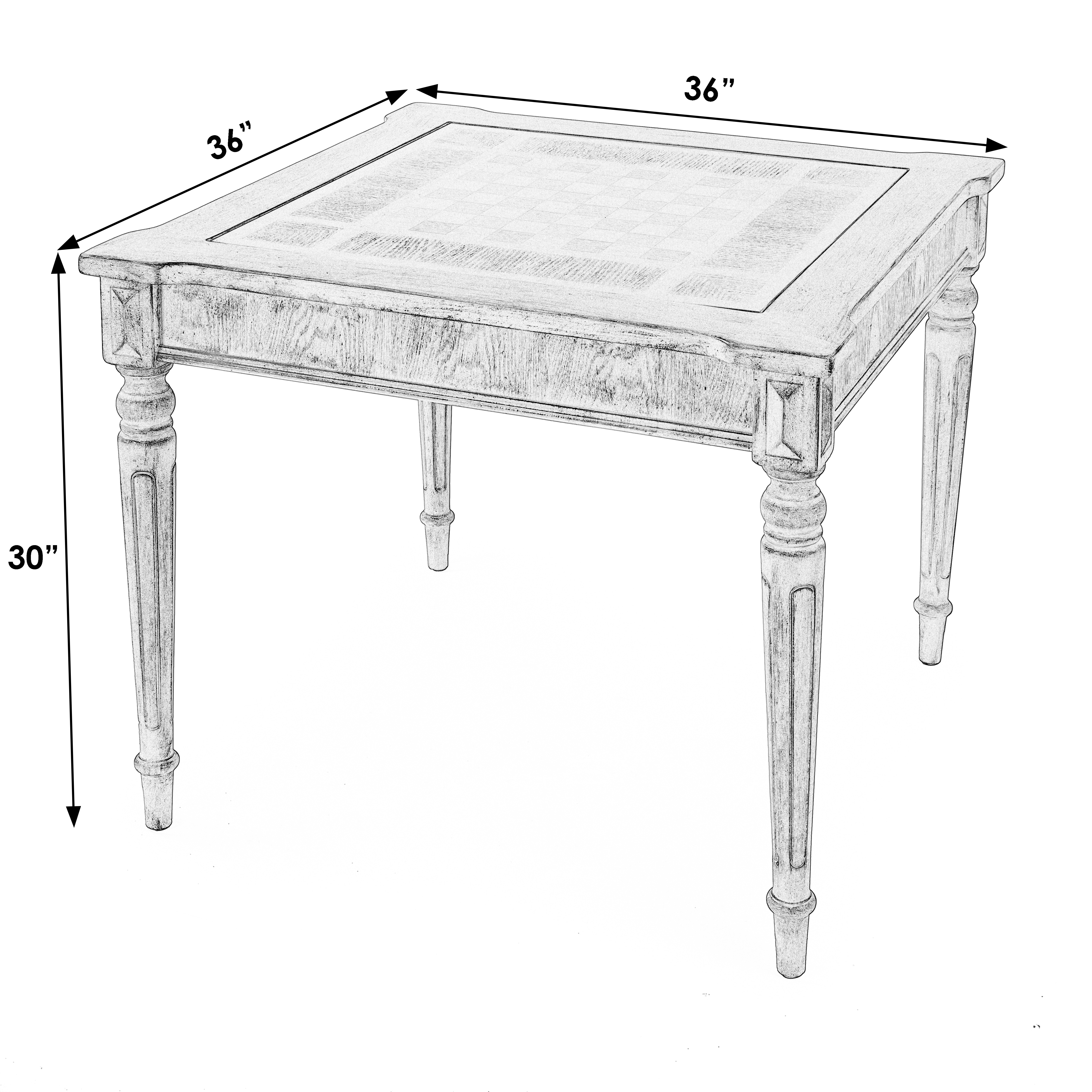 Butler Specialty Company Living Room Vincent Game Table 0837247