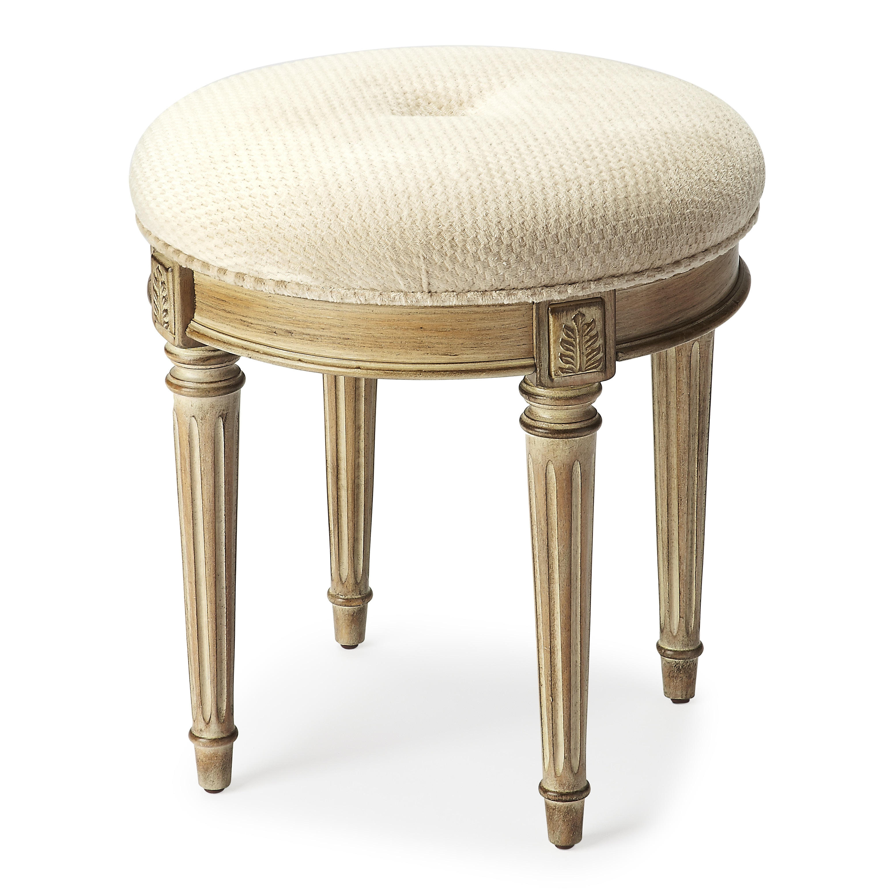 Round vanity deals stool