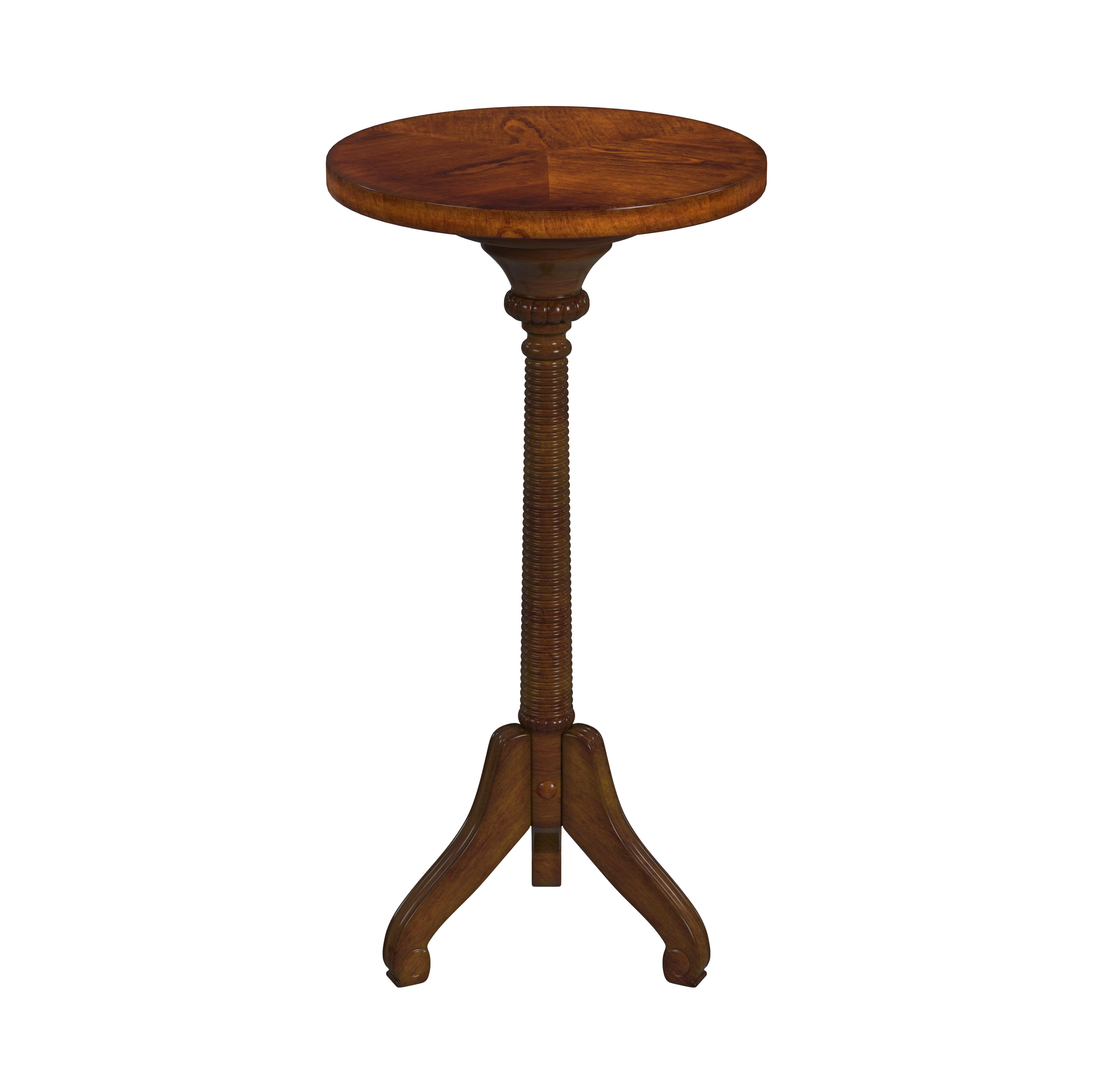 butler pedestal table