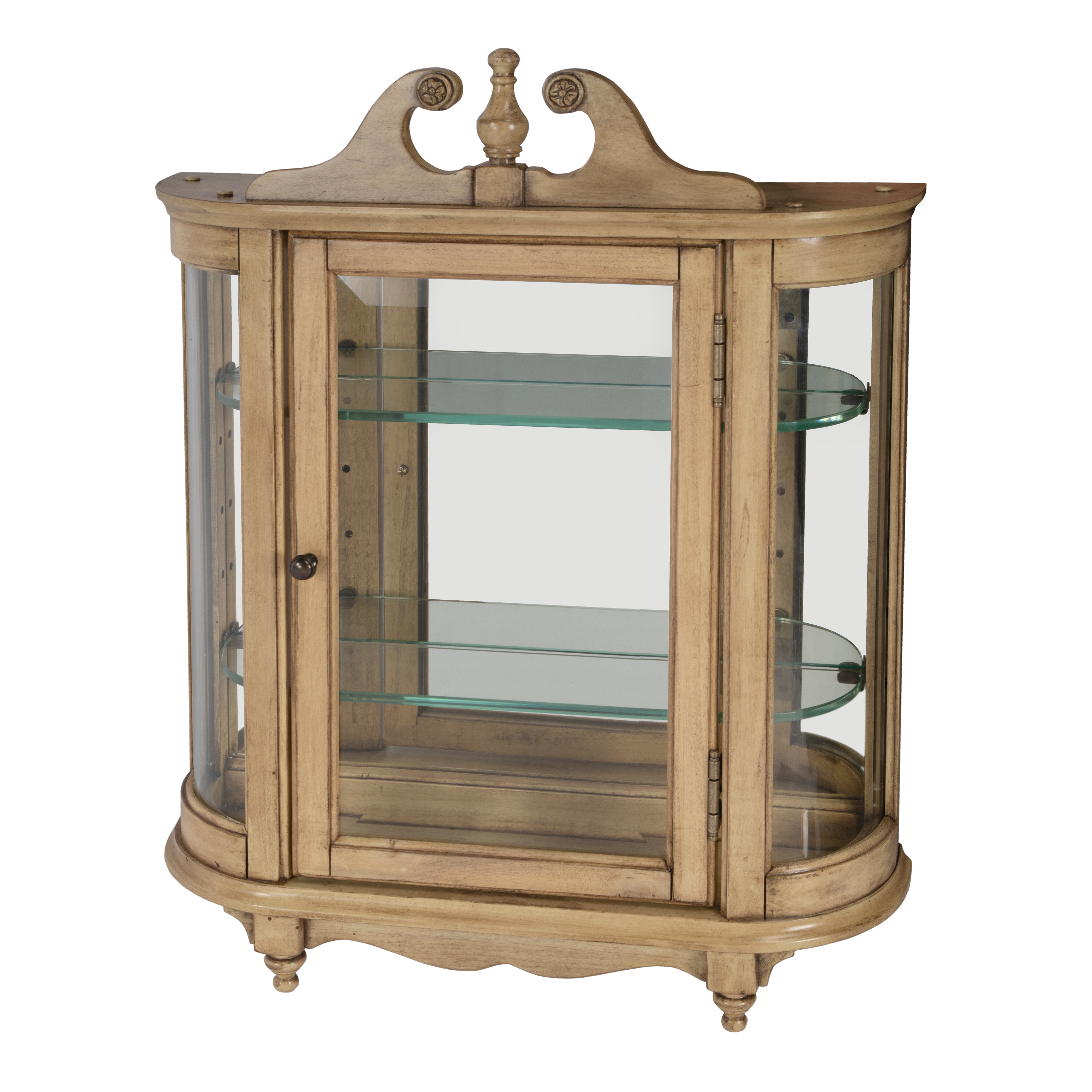 Butler curio outlet cabinet