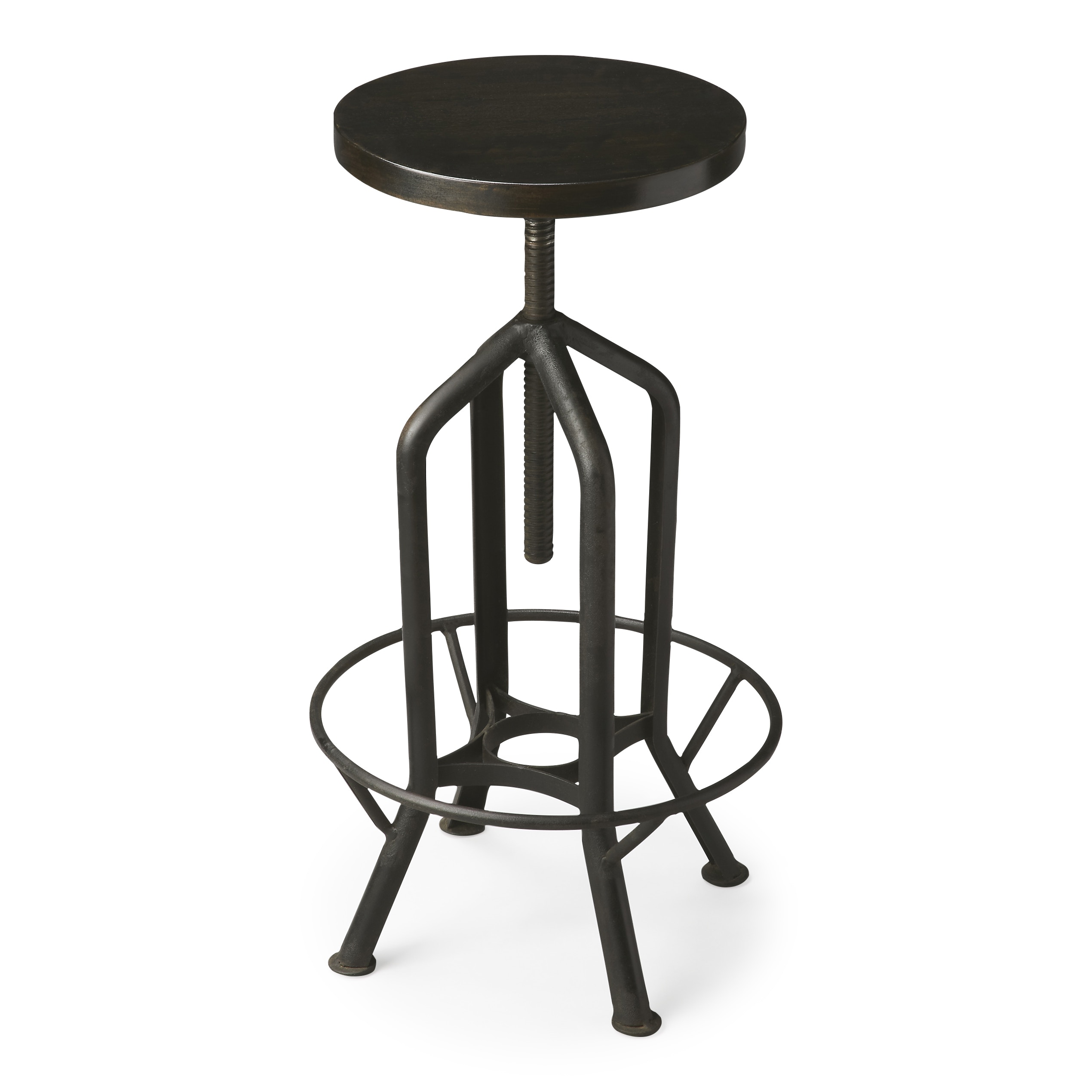 Revolving best sale bar stool