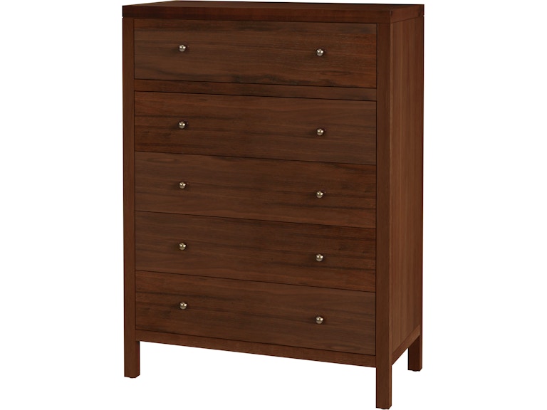 Nora 36 in. W Rectangular Wood 5 Drawer Tall Dresser Walnut Nora 36 in. W Rectangular Wood 5 Drawer Tall Dresser Walnut
