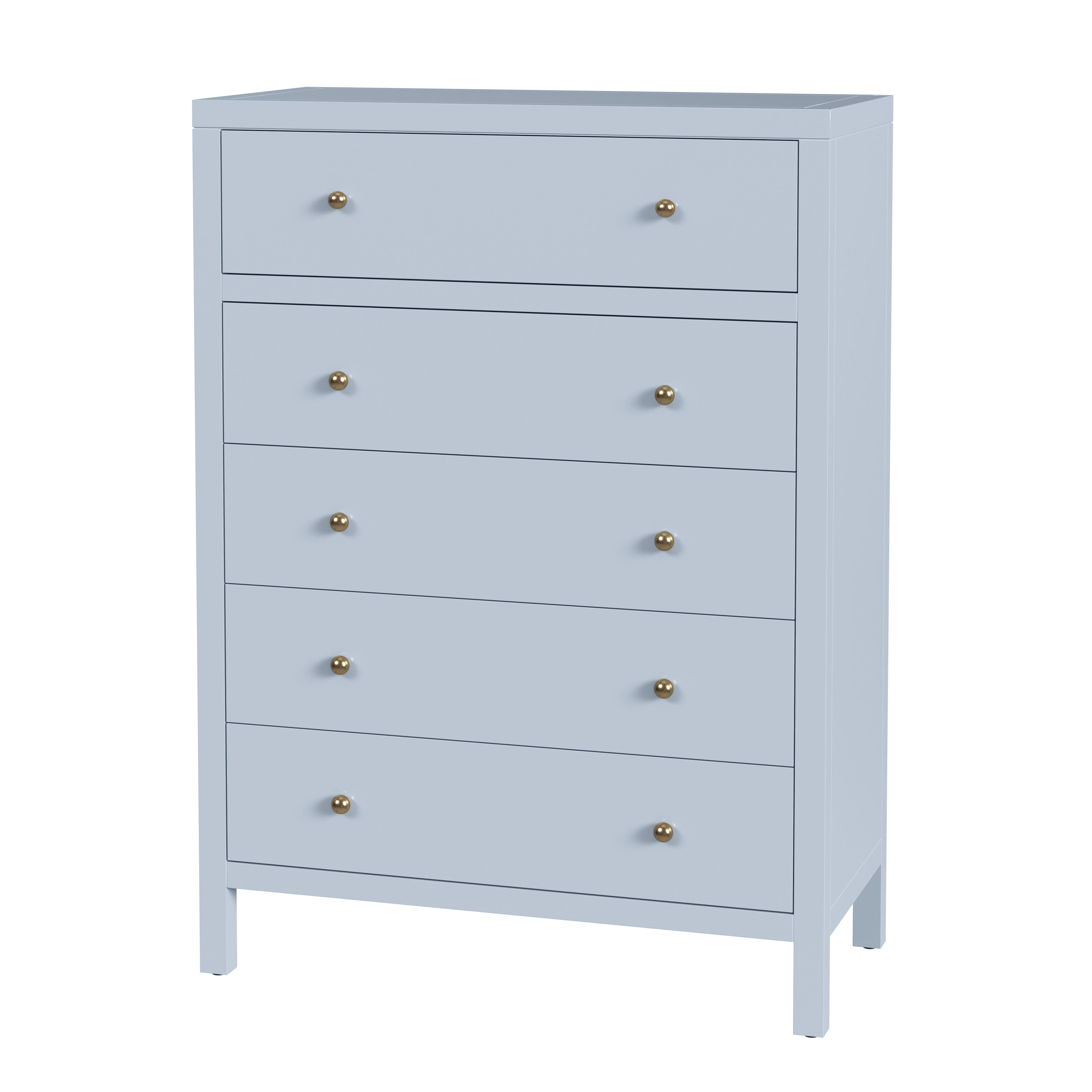 tall blue dresser Nara Dress main image 0