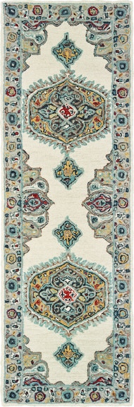 Oriental Weavers Zahra Zahra 75505 2' 6" X 8' 0" Rug ZAHRA-75505-076243-ST