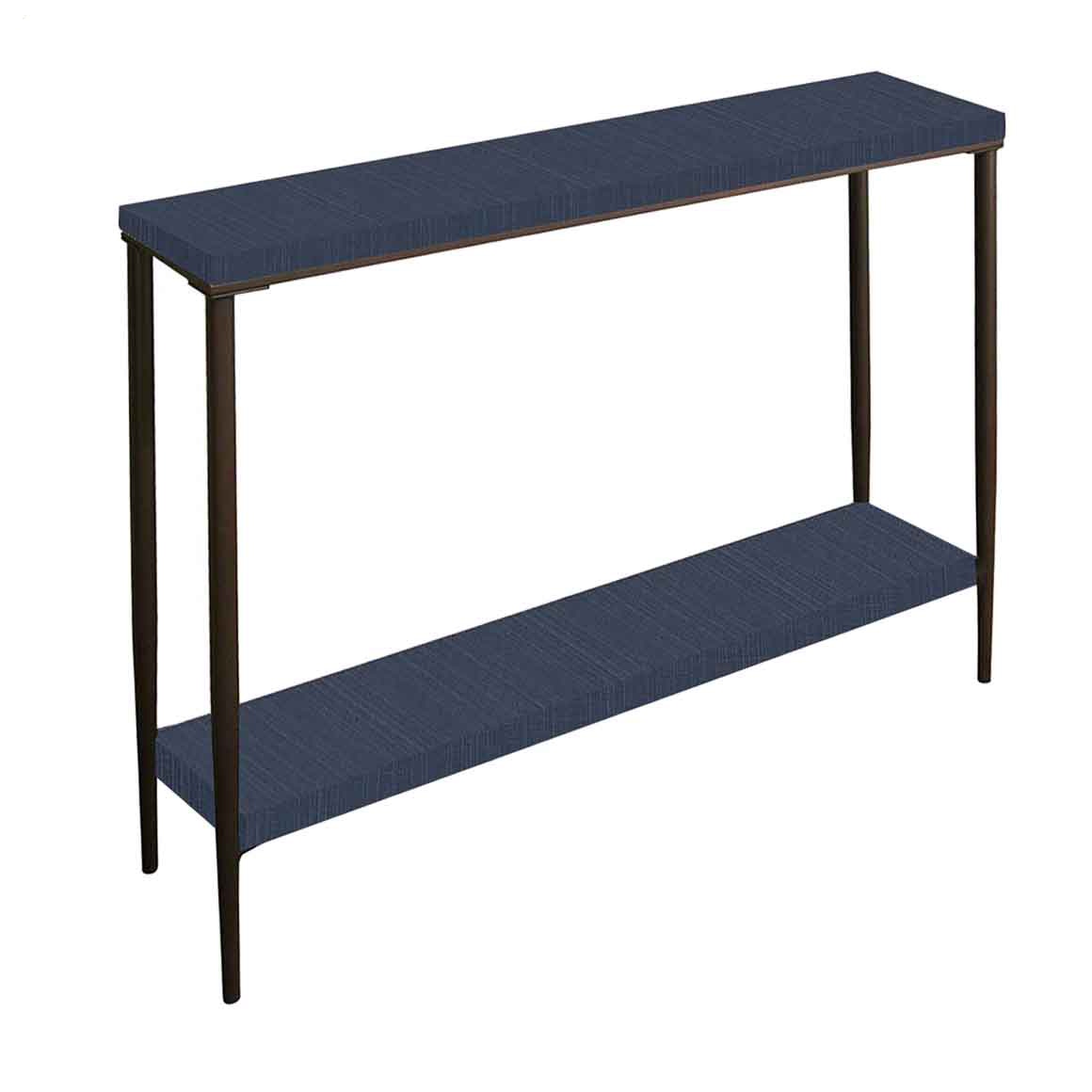 Accents Beyond Living Room Concord 2Tier Console With Metal Base H3022