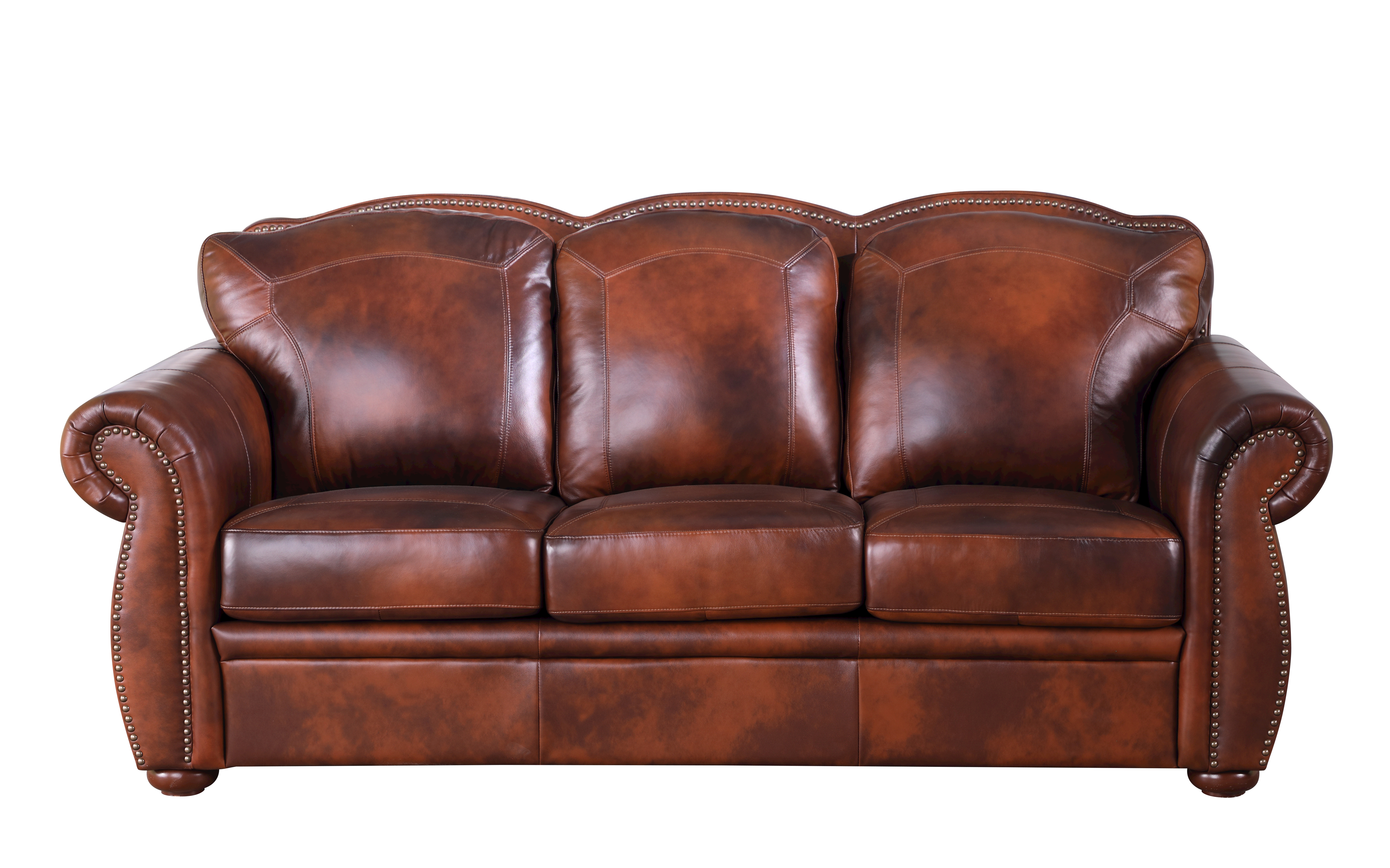 Leather Italia Living Room Arizona Sofa 1444-6110-0304234