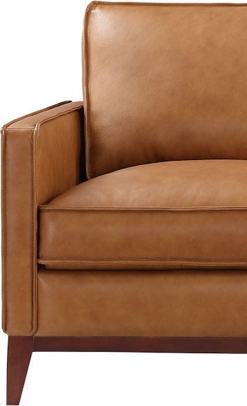 newport camel leather sofa