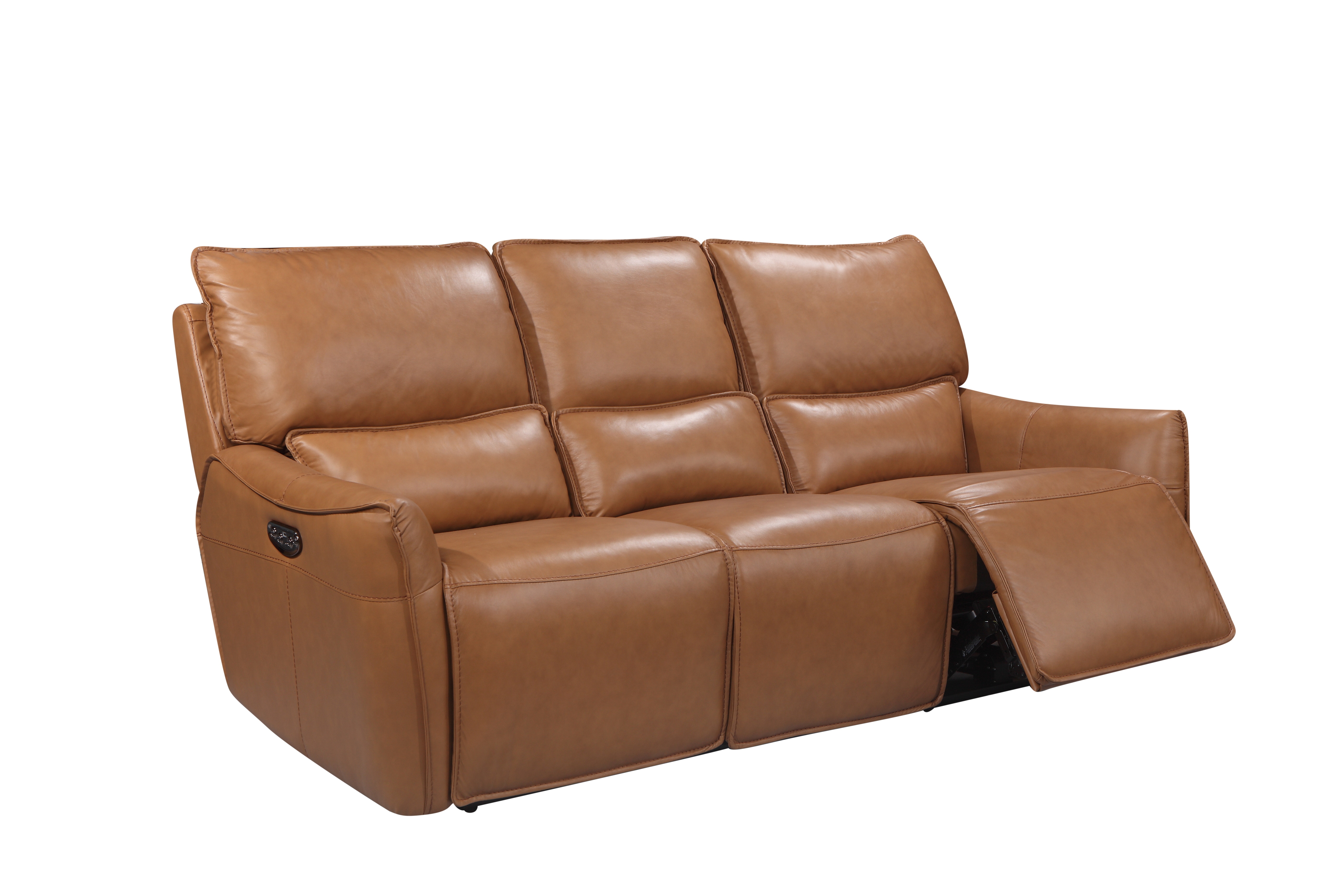 Leather Italia Living Room Portland Sofa 1555-EH12109-031006LV ...