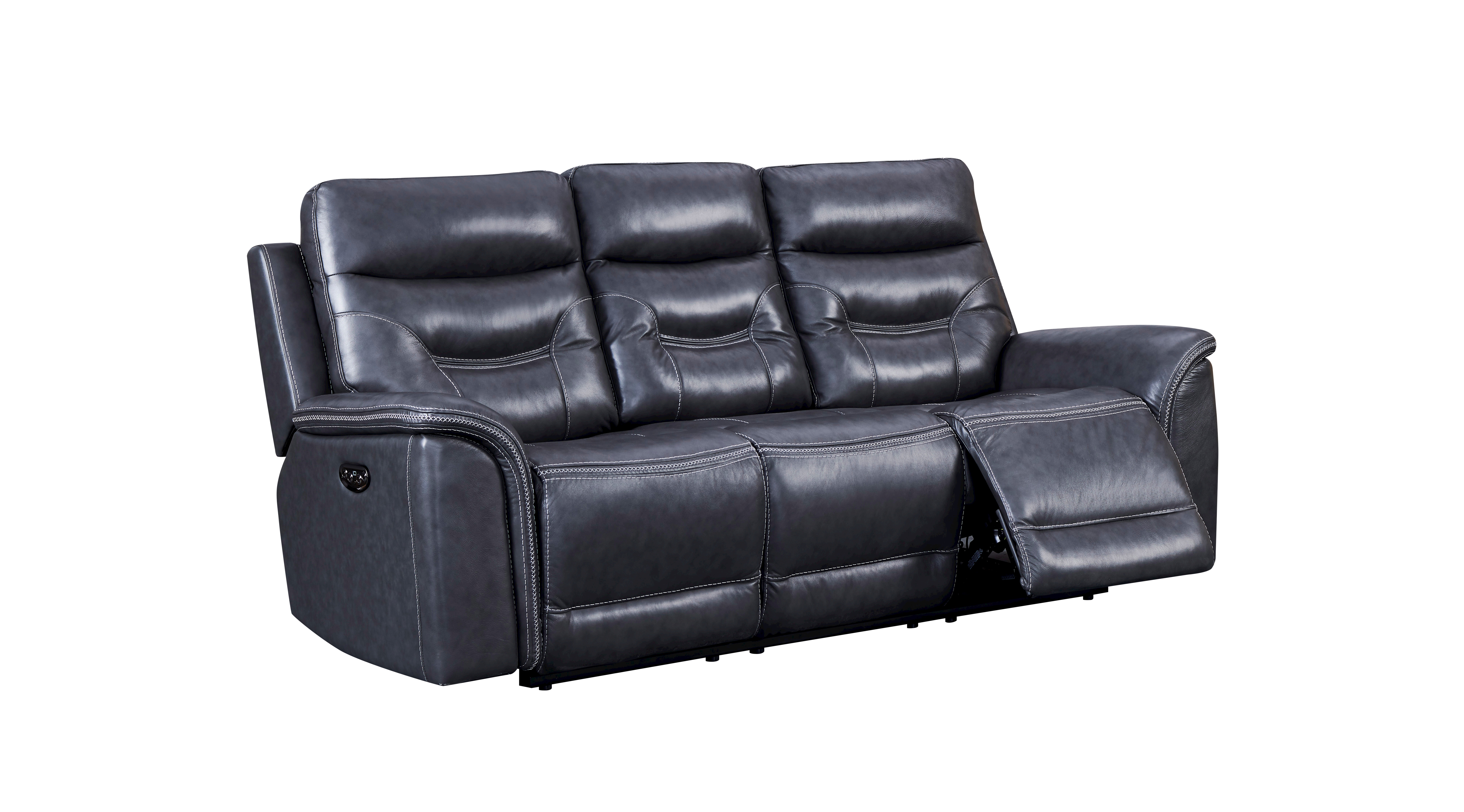 Leather Italia Living Room Bullard Sofa 1669EH5194031095LV Kiser