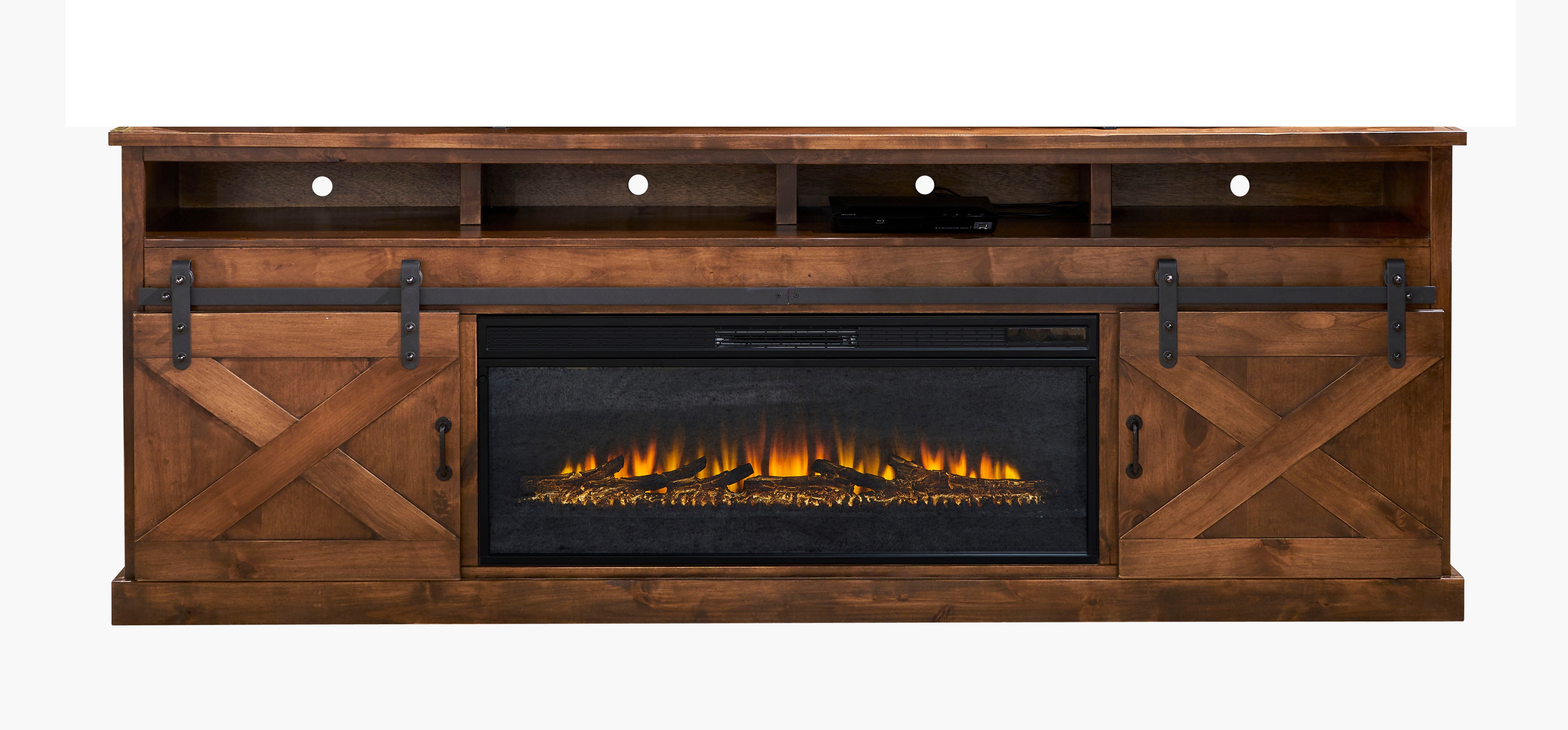 Farmhouse 2024 fireplace console