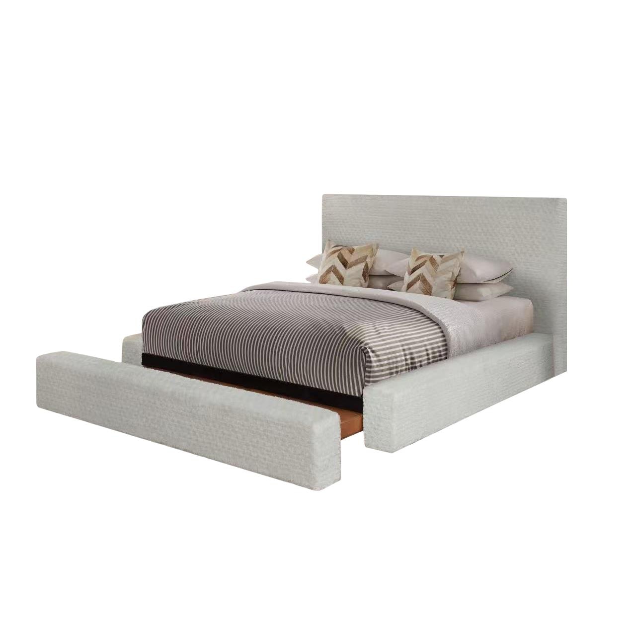 Legends Home Milano Ivory Queen Bed Box 1 of 2 ZMIL-7002QNA