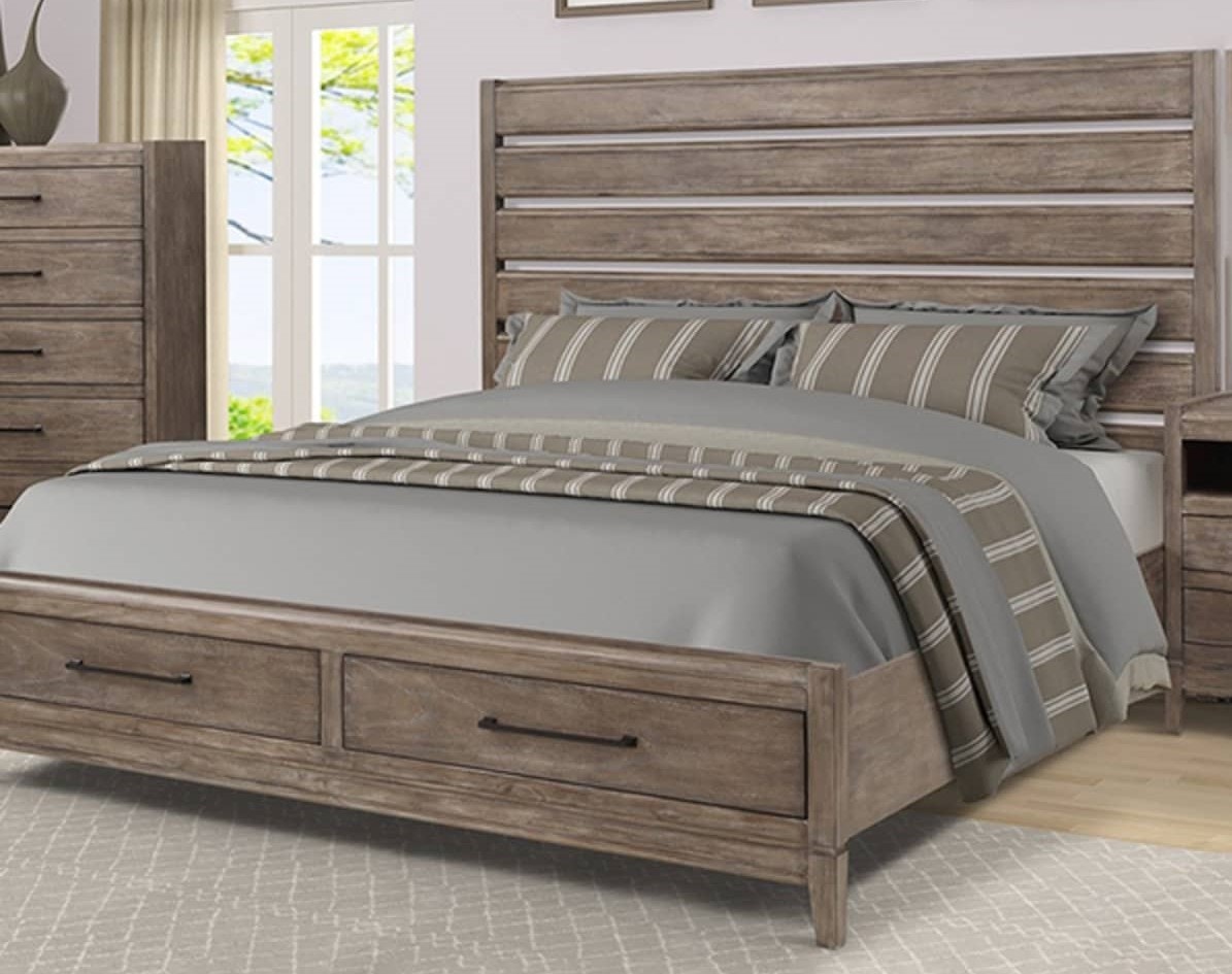 Legends Furniture Bedroom Montrose King Storage FB ZMON-7005